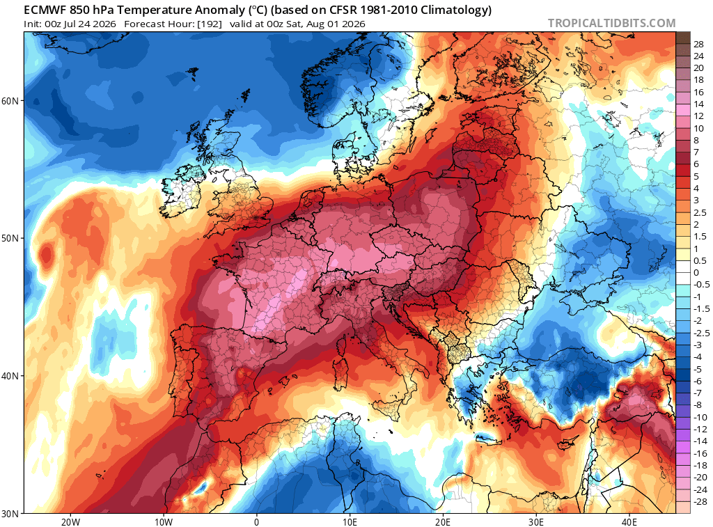 Meteo - Verso una nuova intensa e persistente ondata di calore sul Piemonte tra gli ultimi giorni di luglio e la prima settimana di agosto; gli aggiornamenti