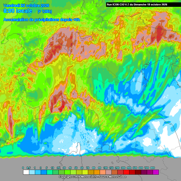 Da domenica 18 ottobre al via una fase perturbata con piogge e temporali sul Piemonte, ma inizialmente non ovunque; i dettagli