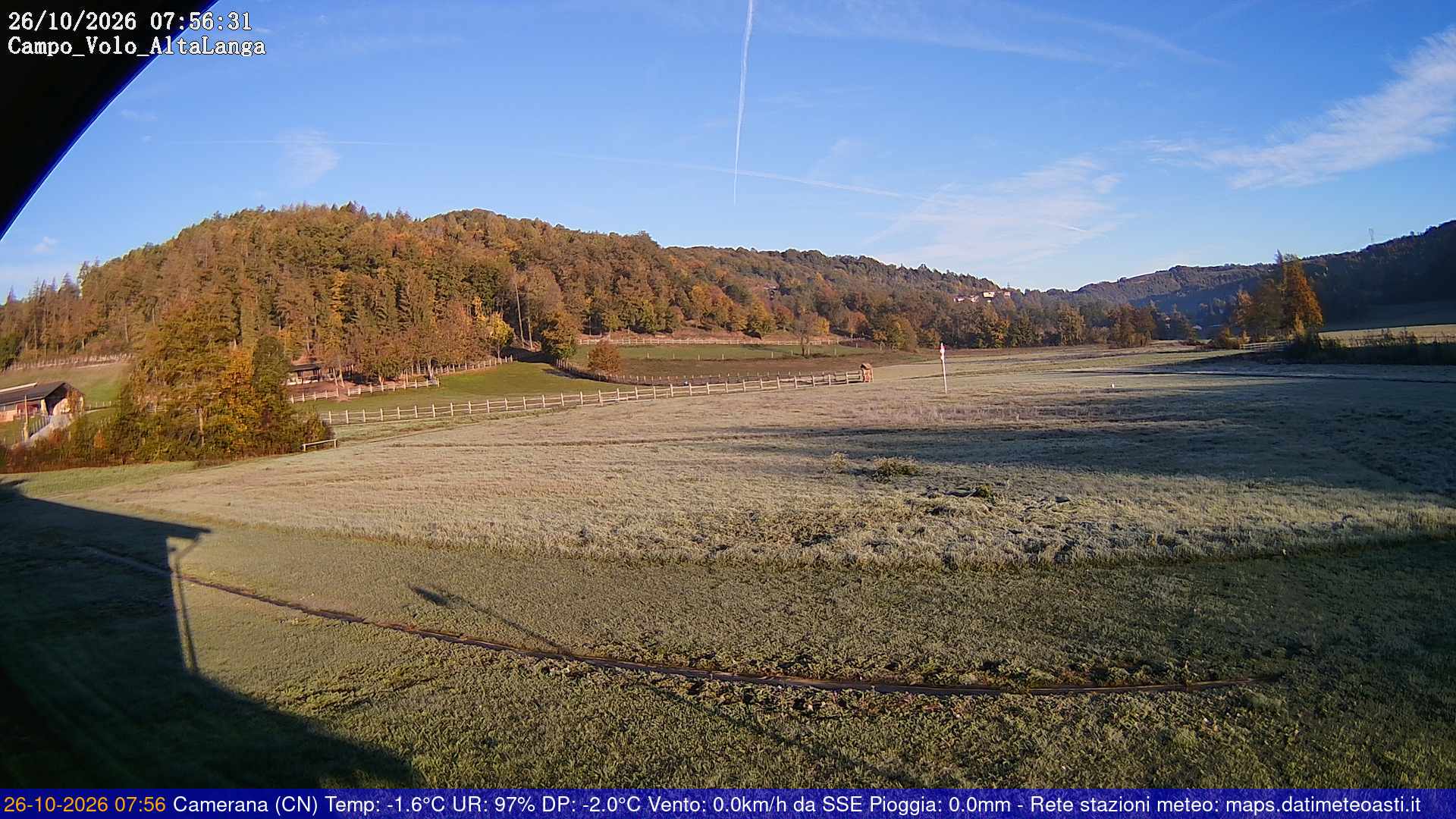 Temperature notturne fin verso gli 0 °C sulla pianura del Piemonte, ma nei prossimi giorni torna l'anticiclone subtropicale; i dettagli