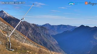 Alagna Valsesia (VC) - Panorama da Bocchetta delle Pisse
